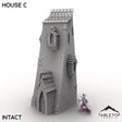 Tabletop Terrain Building Intact / 32mm Vexed Village - House C
