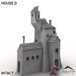 Tabletop Terrain Building Intact / 32mm Vexed Village - House D