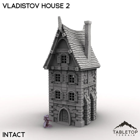 Tabletop Terrain Building Intact / 32mm Vladistov House 2