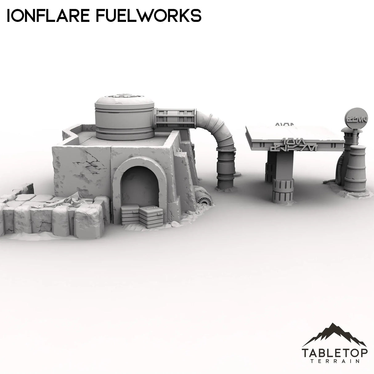 Tabletop Terrain Building Ionflare Fuelworks