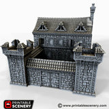 Tabletop Terrain Building Ironhelm Barracks - Dwarven Fantasy Building