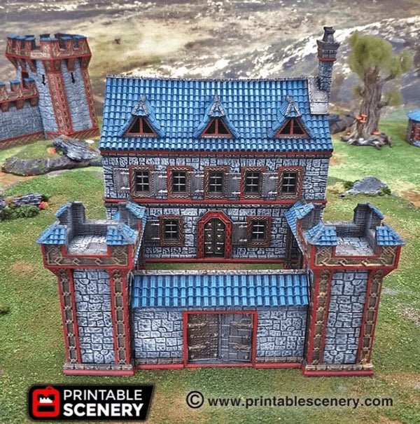 Tabletop Terrain Building Ironhelm Barracks - Dwarven Fantasy Building