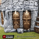 Tabletop Terrain Building Ironhelm Fortress - Dwarven Fantasy Building