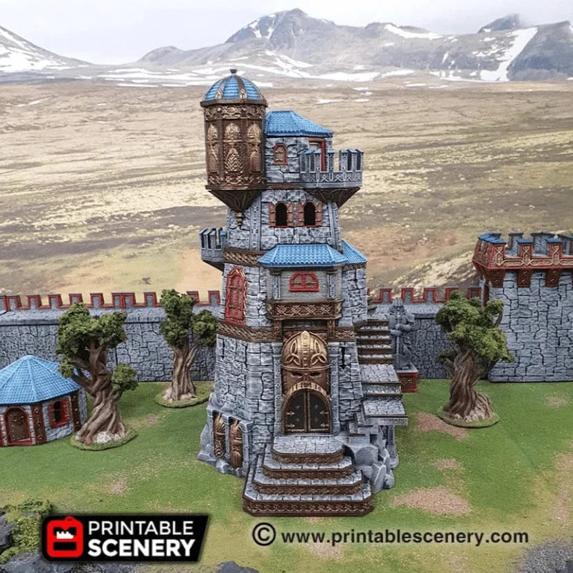 Tabletop Terrain Building Ironhelm Fortress - Dwarven Fantasy Building