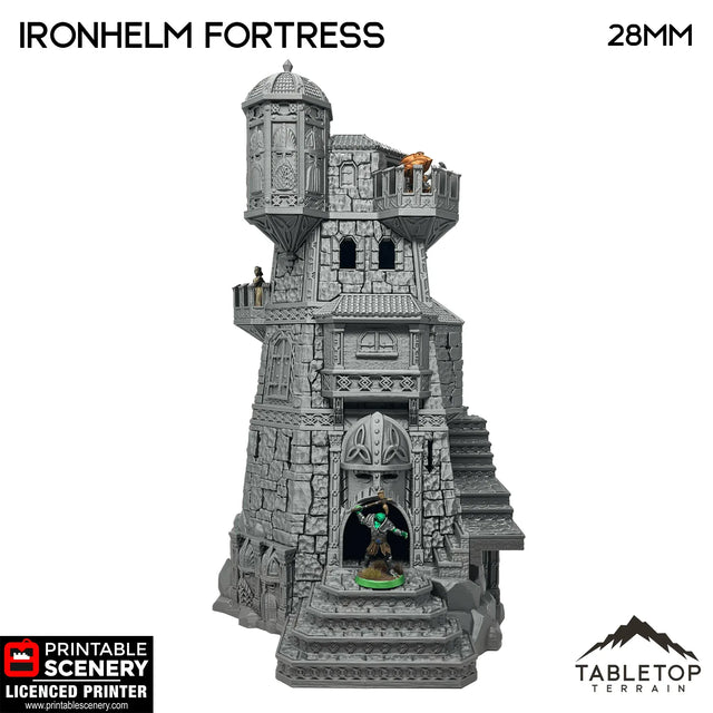 Tabletop Terrain Building Ironhelm Fortress - Dwarven Fantasy Building
