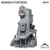 Tabletop Terrain Building Ironhelm Fortress - Dwarven Fantasy Building