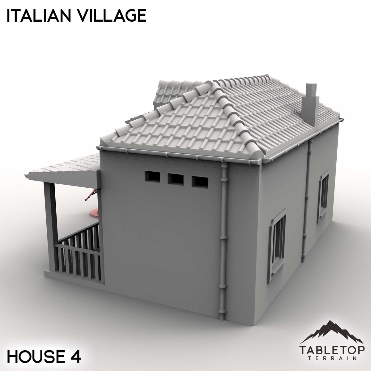 Tabletop Terrain Building Italian Village