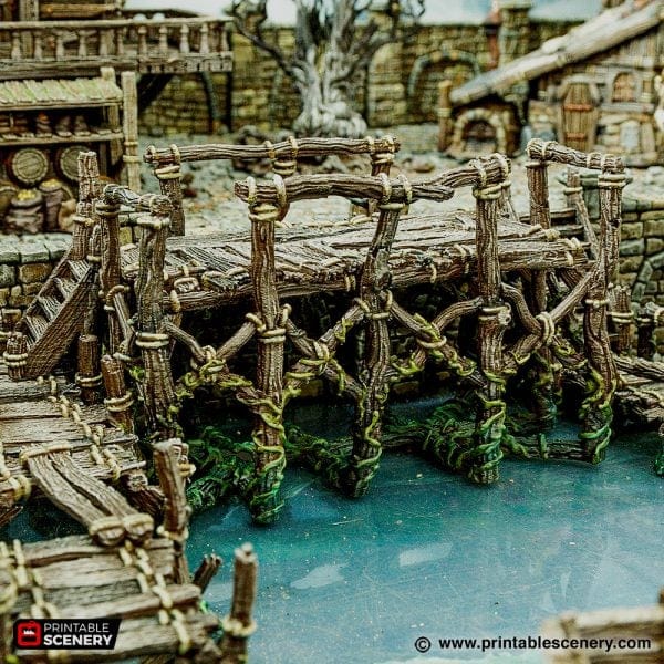 Tabletop Terrain Building Jetty