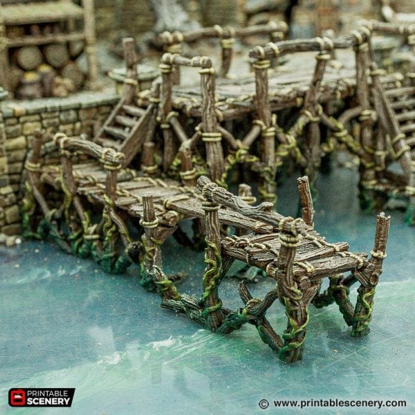 Tabletop Terrain Building Jetty