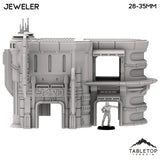 Tabletop Terrain Building Jeweler - Futuristic City