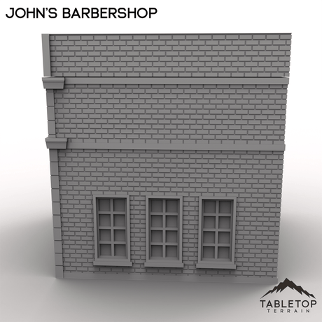 Tabletop Terrain Building John's Barbershop