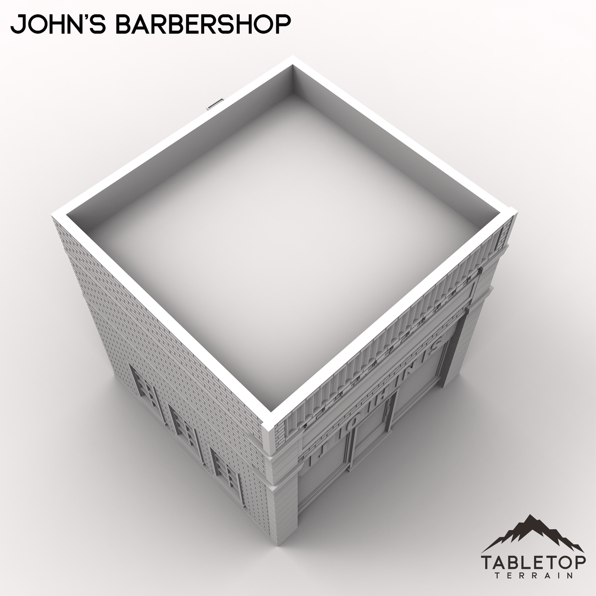 Tabletop Terrain Building John's Barbershop