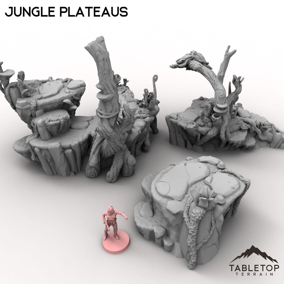 Tabletop Terrain Building Jungle Plateaus