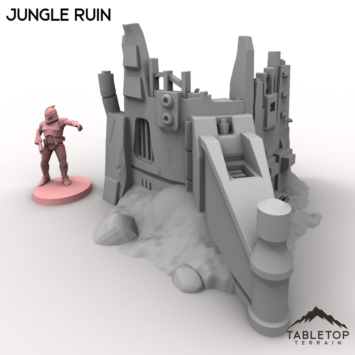 Tabletop Terrain Building Jungle Ruin