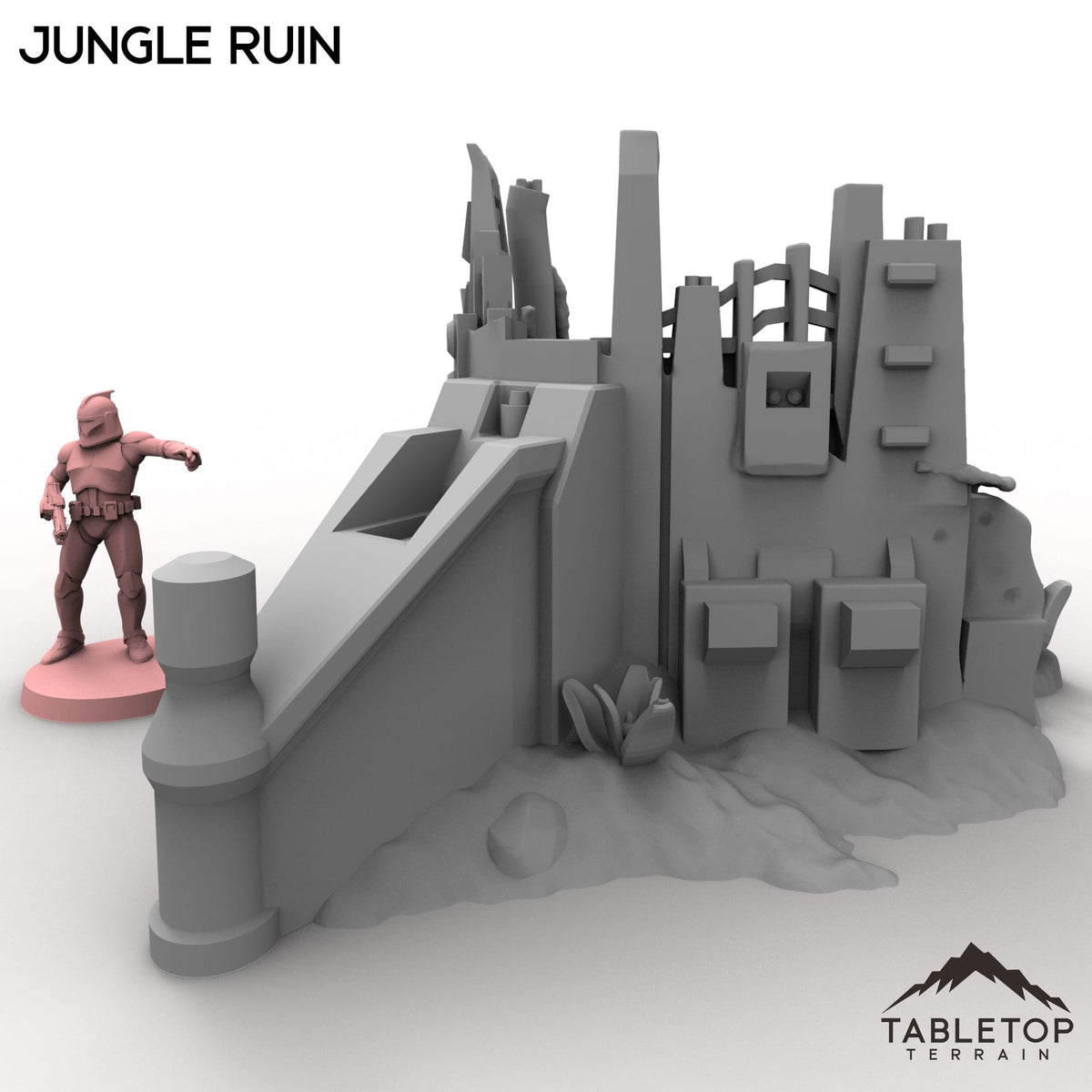 Tabletop Terrain Building Jungle Ruin