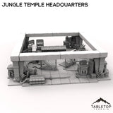 Tabletop Terrain Building Jungle Temple Headquarters
