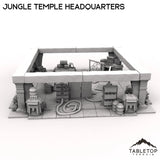 Tabletop Terrain Building Jungle Temple Headquarters