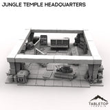 Tabletop Terrain Building Jungle Temple Headquarters