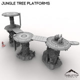 Tabletop Terrain Building Jungle Tree Platforms