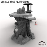 Tabletop Terrain Building Jungle Tree Platforms
