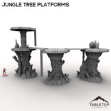 Tabletop Terrain Building Jungle Tree Platforms