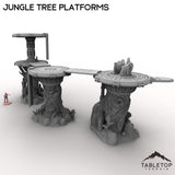 Tabletop Terrain Building Jungle Tree Platforms