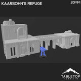 Tabletop Terrain Building Kaarsohn's Refuge + Ruined Refuge - Star Wars Legion Building