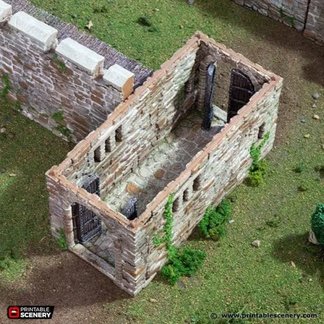 Tabletop Terrain Building King's Gate - Country & King - Fantasy Historical Building