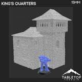 Tabletop Terrain Building King's Quarters - Country & King - Fantasy Historical Building