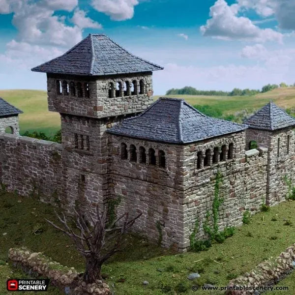 Tabletop Terrain Building King's Quarters - Country & King - Fantasy Historical Building