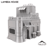 Tabletop Terrain Building Lambda House