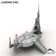 Tabletop Terrain Building Landing Pad