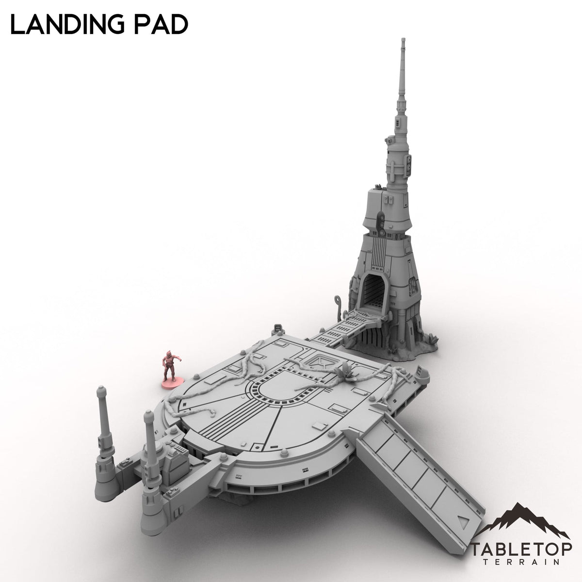 Tabletop Terrain Building Landing Pad