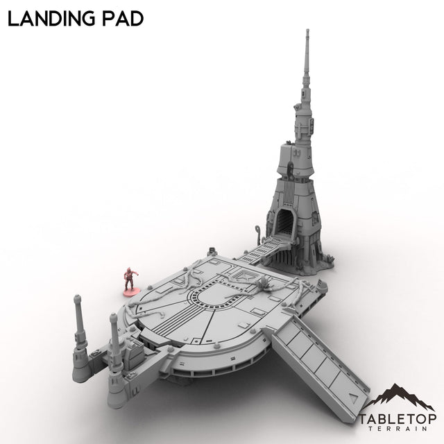 Tabletop Terrain Building Landing Pad