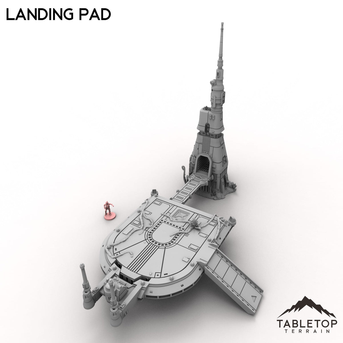 Tabletop Terrain Building Landing Pad