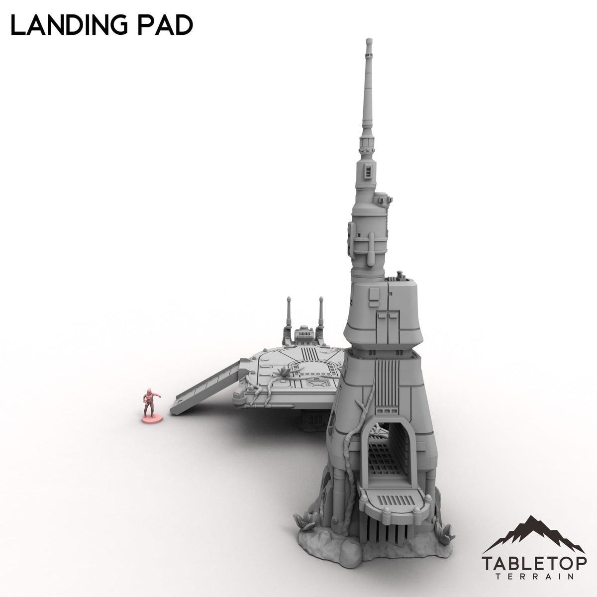 Tabletop Terrain Building Landing Pad