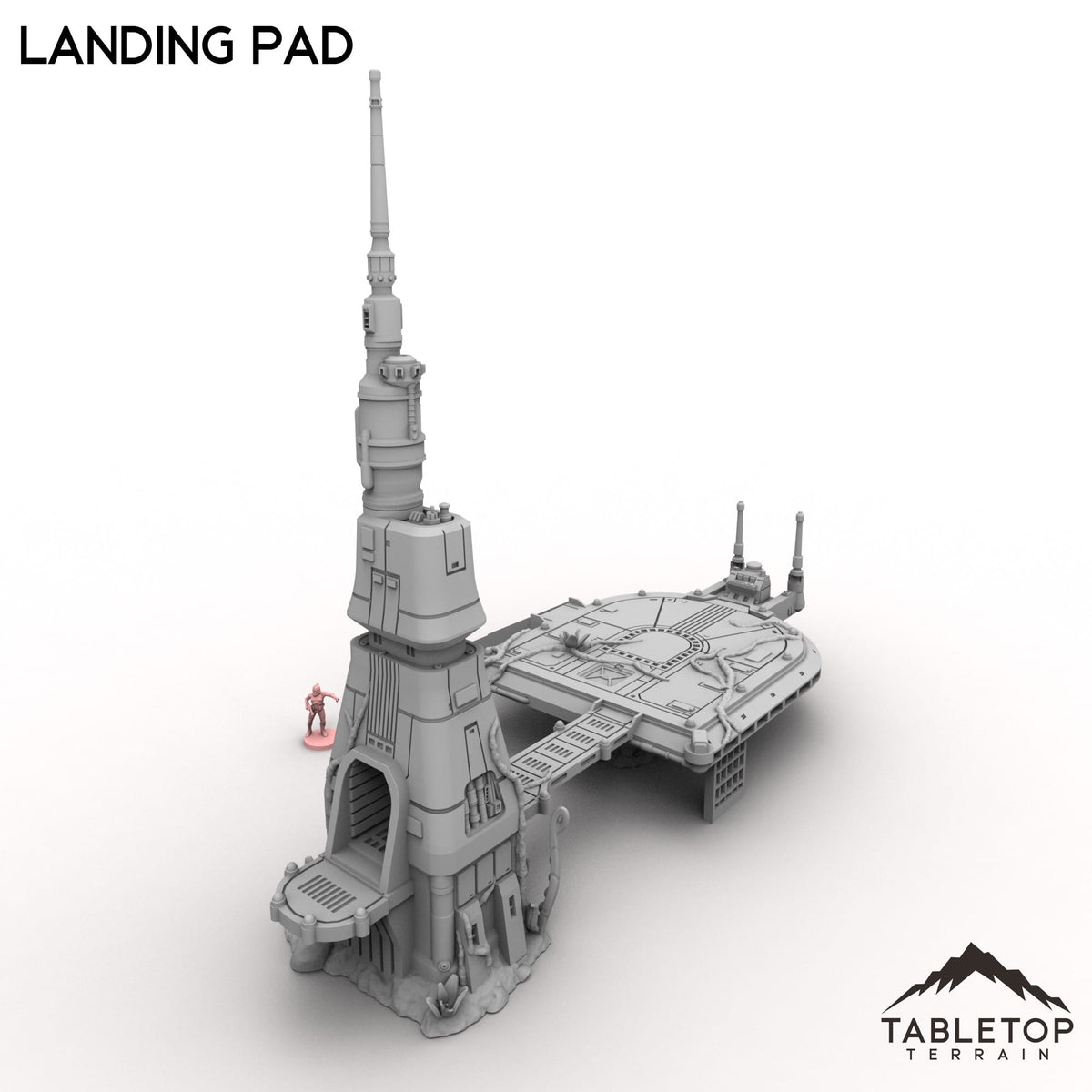 Tabletop Terrain Building Landing Pad