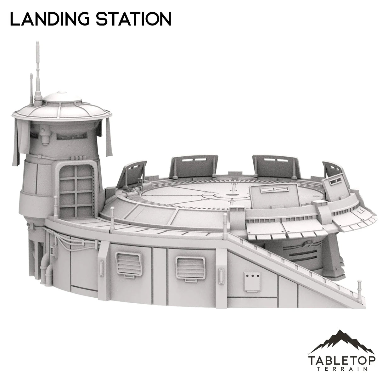 Tabletop Terrain Building Landing Station