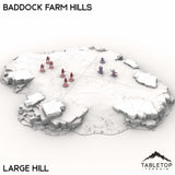 Tabletop Terrain Building Large Hill / 32mm Baddock Farm Hills