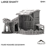 Tabletop Terrain Building Large Shanty - Country & King - Fantasy Historical Building