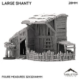 Tabletop Terrain Building Large Shanty - Country & King - Fantasy Historical Building