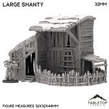 Tabletop Terrain Building Large Shanty - Country & King - Fantasy Historical Building