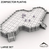 Tabletop Terrain Building Large Zorpsector Plinths