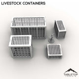 Tabletop Terrain Building Livestock Containers