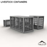Tabletop Terrain Building Livestock Containers