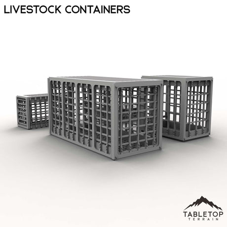 Tabletop Terrain Building Livestock Containers