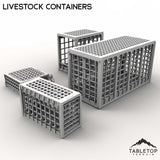 Tabletop Terrain Building Livestock Containers