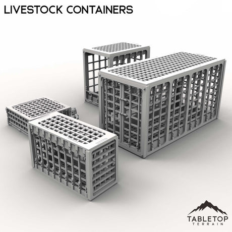 Tabletop Terrain Building Livestock Containers