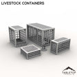 Tabletop Terrain Building Livestock Containers