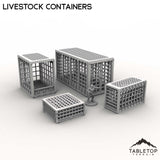Tabletop Terrain Building Livestock Containers